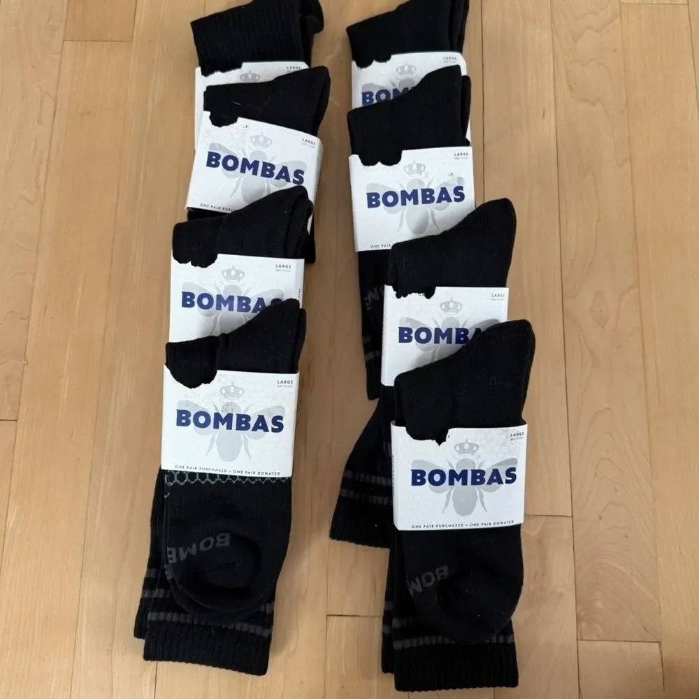 Bombas Honeycomb Arch Support System Pair of Socks Set of 2 NWT